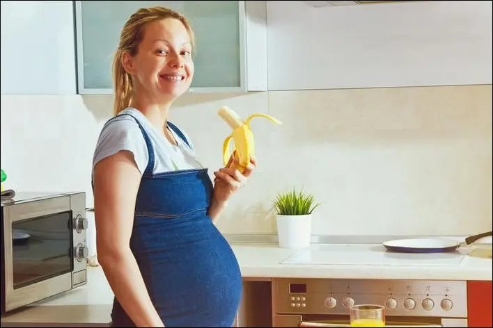 الموز للنساء الحامل